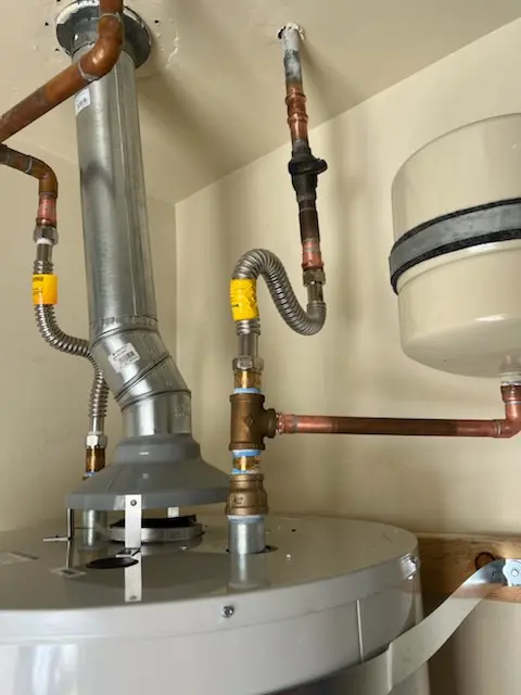 Water heater installation and plumbing repair in Walden Woods